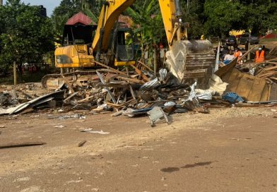 WASSA AMENFI WEST MUNICIPAL ASSEMBLY UNDERTOOK DEMOLITION EXERCISE
