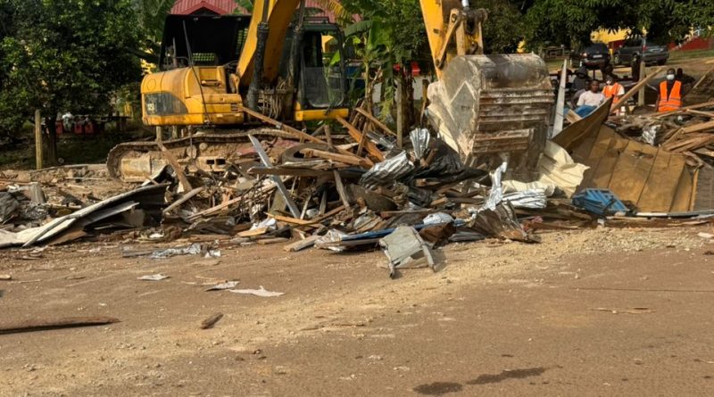 WASSA AMENFI WEST MUNICIPAL ASSEMBLY UNDERTOOK DEMOLITION EXERCISE