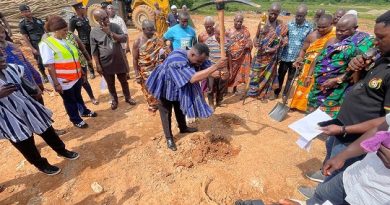 SOD CUTTING CEREMONY OF ASANKRAGWA DURBAR CENTER (GROUND BREAKING)