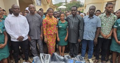 MCE AND MP DONATE COMPUTERS AND ACCESSORIES TO ASANKRAGUA NMTC